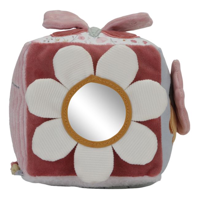 Cube d'activités en tissu - Flowers & Butterflies