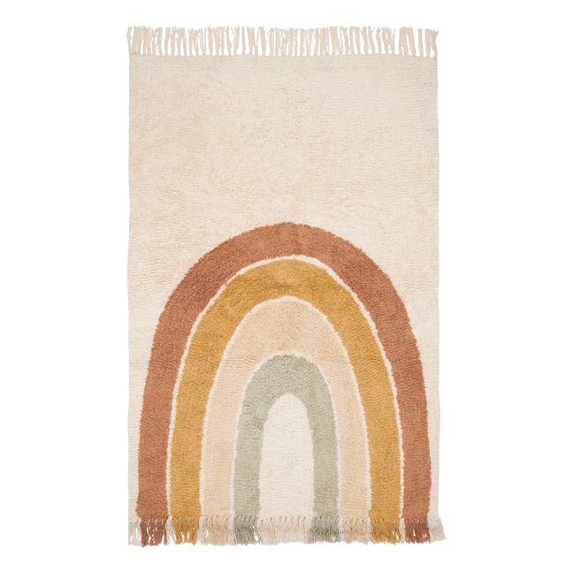 Vintage Recycled Cotton Rainbow Rug