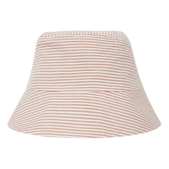 Nino Meryl Stripes Bucket Hat | Caramello