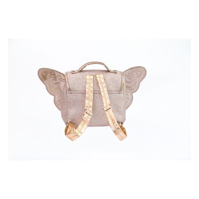 Schulranzen Papillon Paillette | Kupferrot