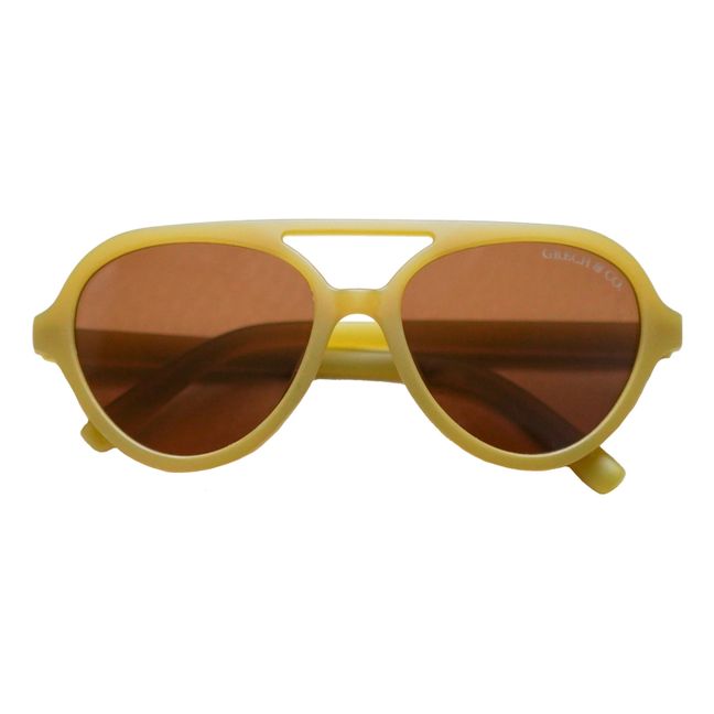 Aviator Sunglasses | Olive green