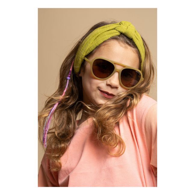 Lunettes de Soleil Aviator | Vert olive