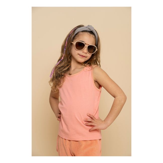Lunettes de Soleil Aviator | Crème