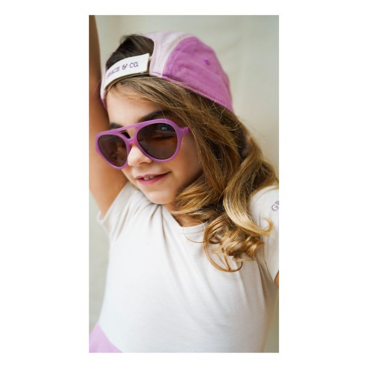 Occhiali da sole, modello: Aviator | Porpora- Immagine del prodotto n°1