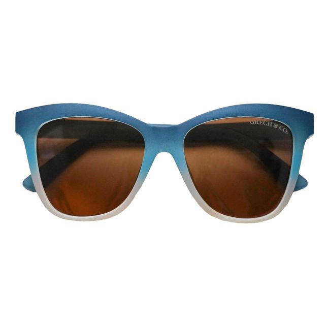 Lunettes de Soleil Wayfarer Ombre | Bleu gris