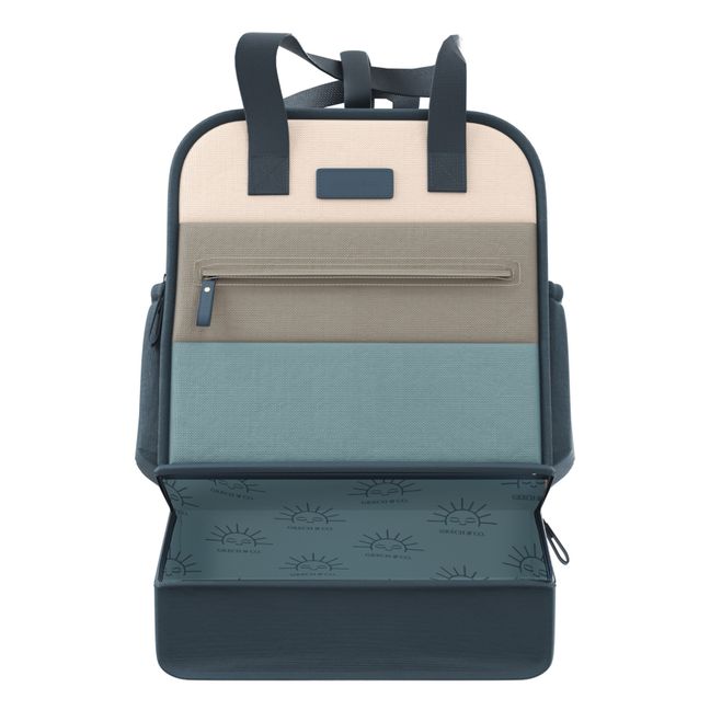 Recycled Polyester Backpack | Blu marino
