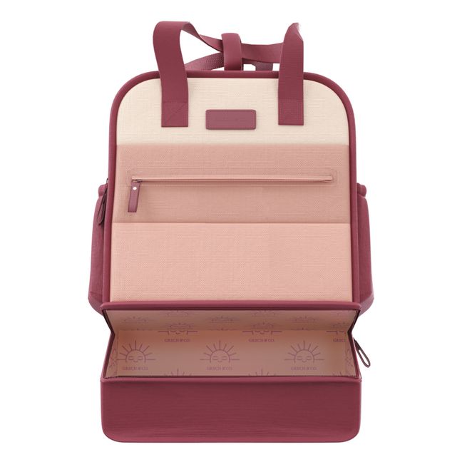 Rucksack aus recyceltem Polyester | Rosa
