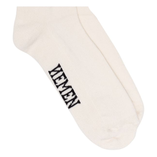 Lot de 2 Chaussettes Coton Bio | Blanc