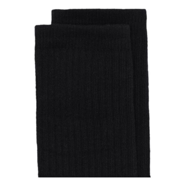 Calcetines de algodón orgánico | Negro