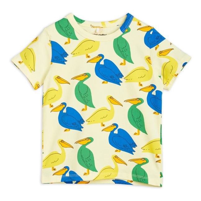 T-Shirt Coton Bio Pélican | Jaune
