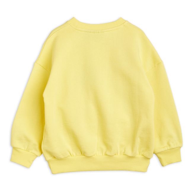 Sweat Coton Bio Hippocampe | Jaune