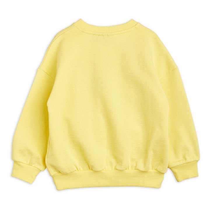 Sweatshirt Bio-Baumwolle Seepferdchen | Gelb- Produktbild Nr. 3