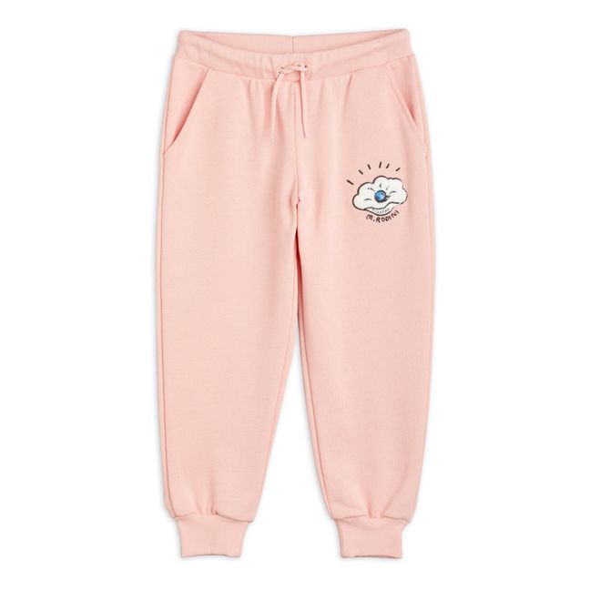 Jogger Coton Bio Coquillage | Rose