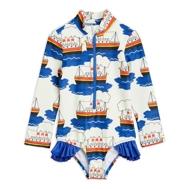 Maillot de Bain Une Pièce Ferry | Bleu