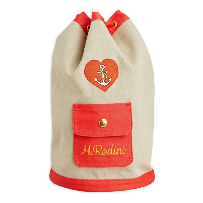Sac à dos Lin Bio Sea | Rouge