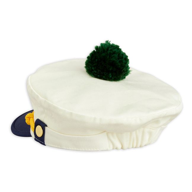 Organic Cotton Skipper Baseball Hat  | White