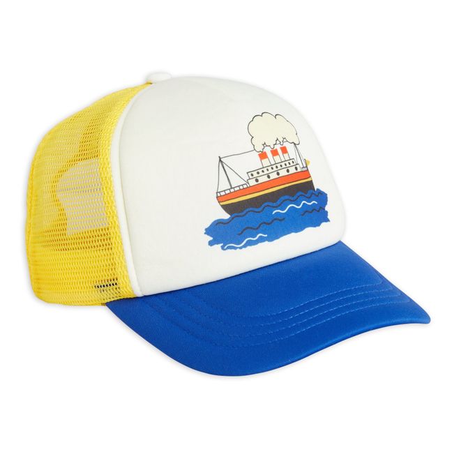 Ferry Recycled Polyester Baseball Cap | Yellow