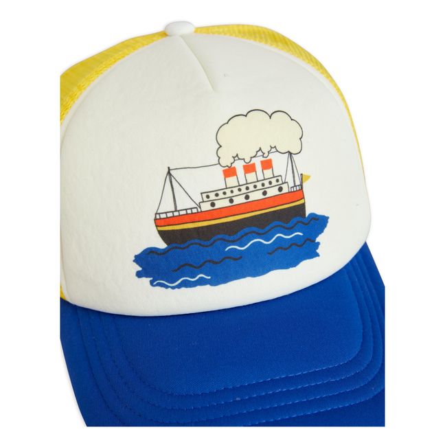 Kappe aus recyceltem Polyester Ferry | Gelb
