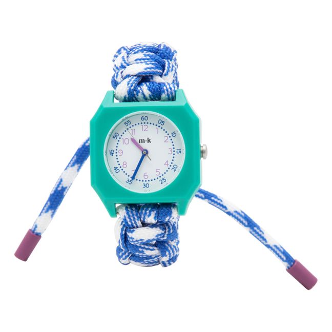 Reloj trenzado Algea | Azul