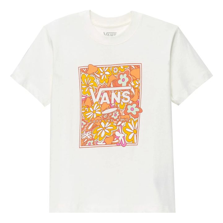 Vans floral deals t shirt