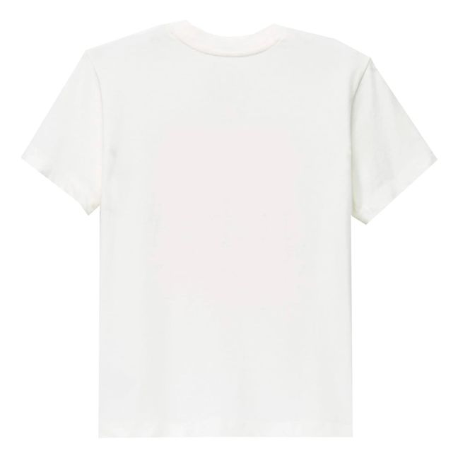 Psychedelic Floral T-Shirt | Ecru