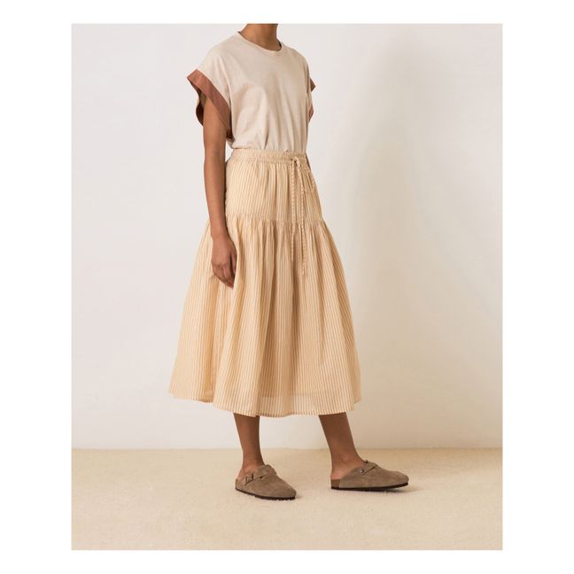 Jeannot Organic Cotton Skirt | Kamelbraun