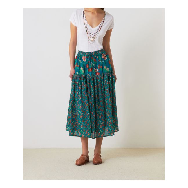Jeannot Gipsy Organic Cotton Skirt | Verde