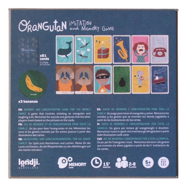 Orangutan Concentration Game