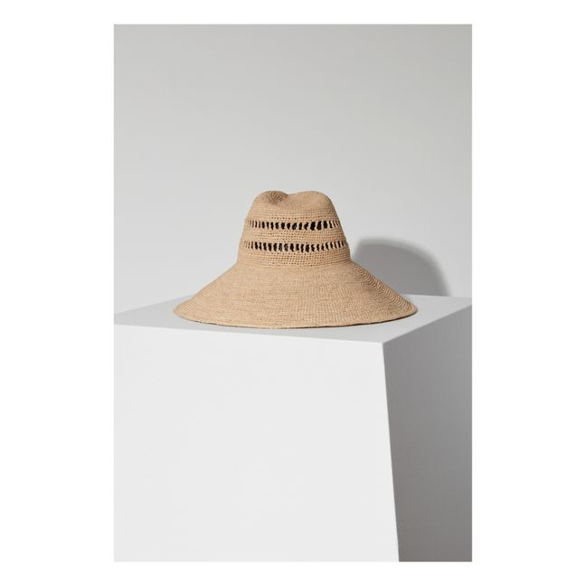 Harlow Raffia Hat | Natur