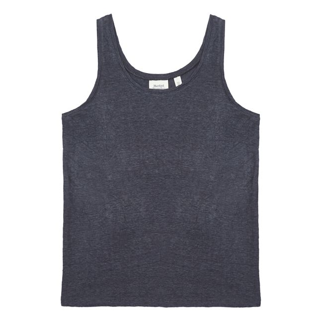 Débardeur Lin Topimi | Gris anthracite