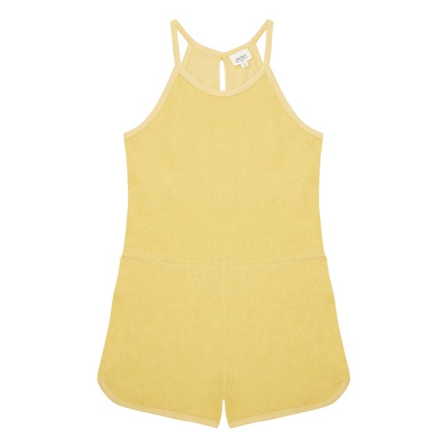 Team Terry Cloth Jumpsuit | Yellow