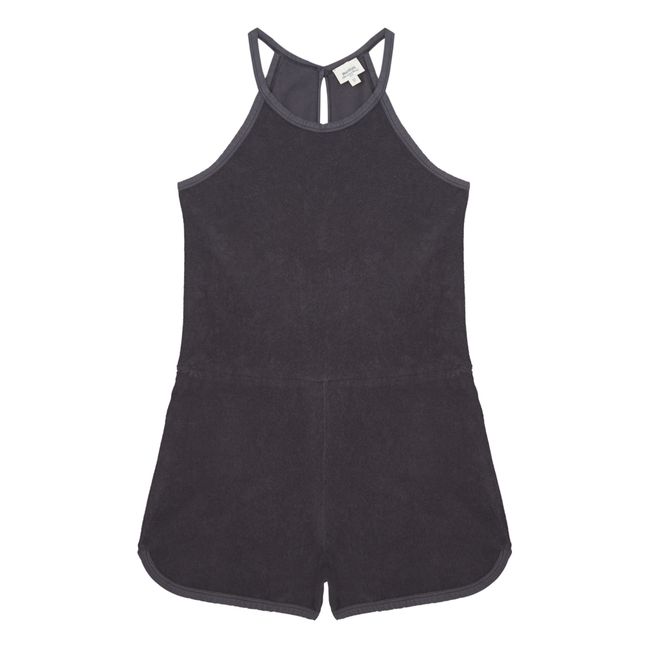 Team Terry Cloth Jumpsuit | Grigio antracite