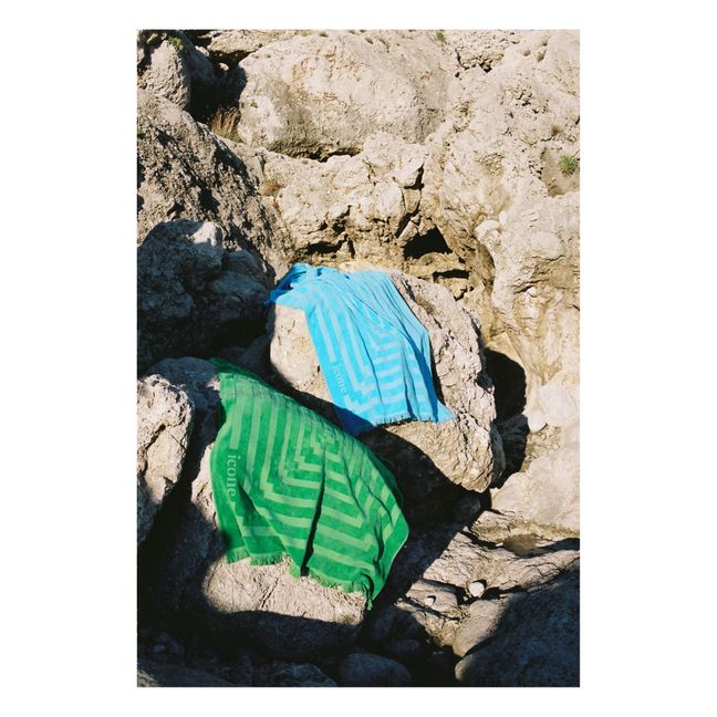 Badetuch Frottee | Blau
