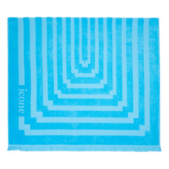 Terry Cloth Bath Towel | Blue