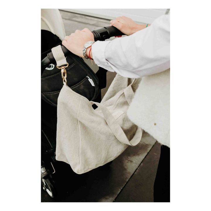 Linen Zipped Bag- Product image n°6