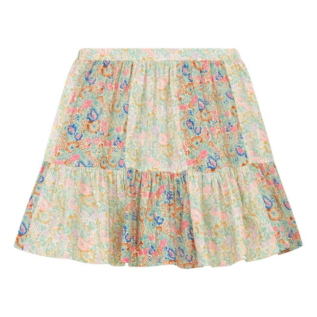 Falda Patchwork | Azul