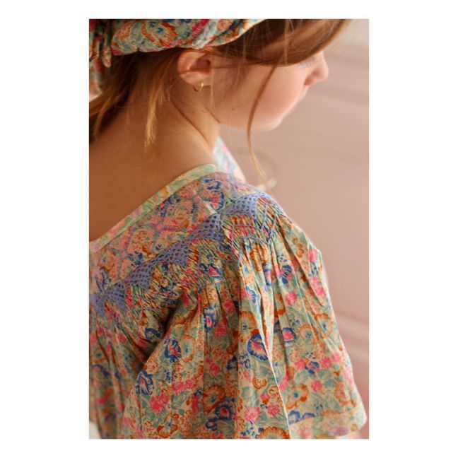Butterfly Smocked Dress | Azul