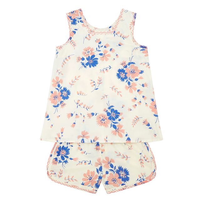Pijama Top + Pantalones cortos | Crudo