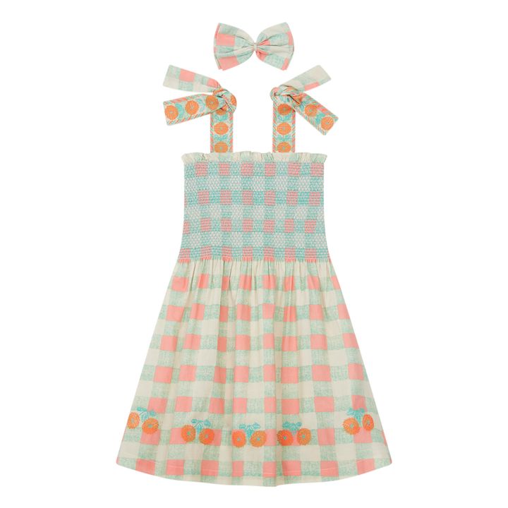 Vestido Smocked + Lacito | Azul- Imagen del producto n°0