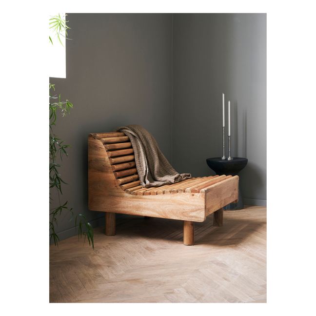 Fauteuil Wave en bois