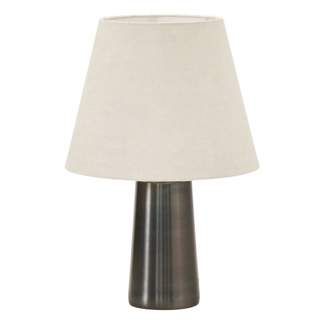 Lampe Bakora en lin | Blanc