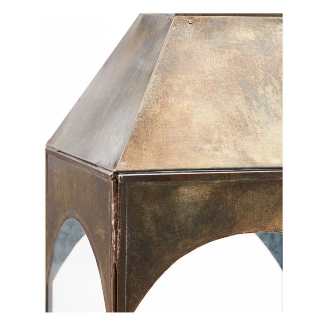 Lámapara de metal Arch  | Latón