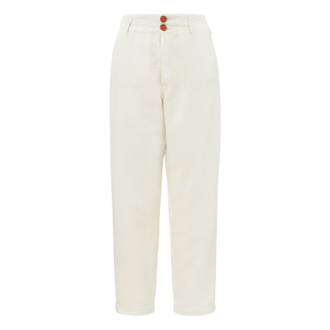 Teddy Radio Cotton and Linen Pants | Crudo