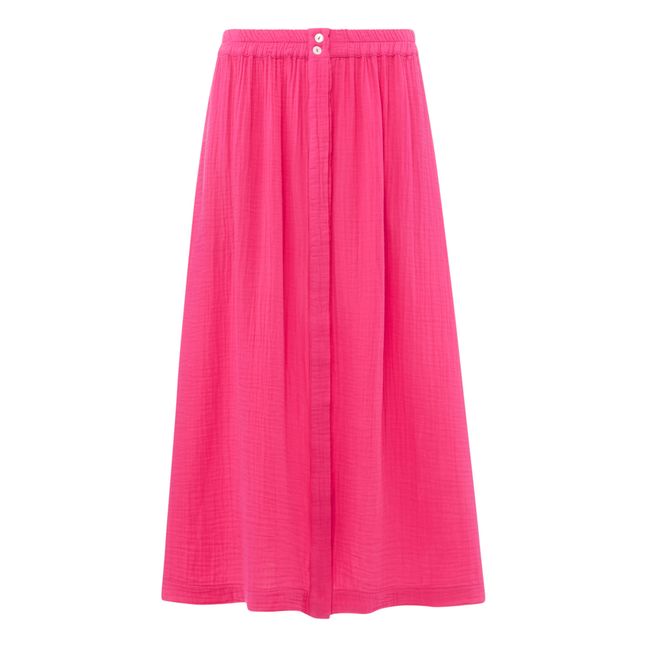 Jupe Serina Gaze de Coton | Rose