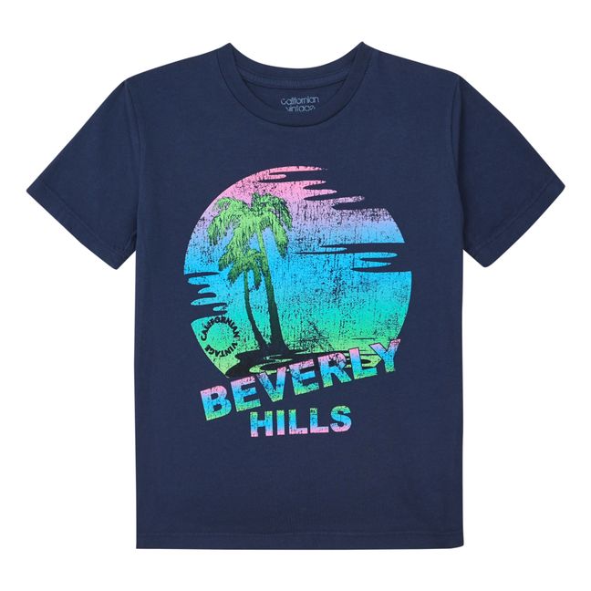 Beverly Hills T-shirt | Midnight blue