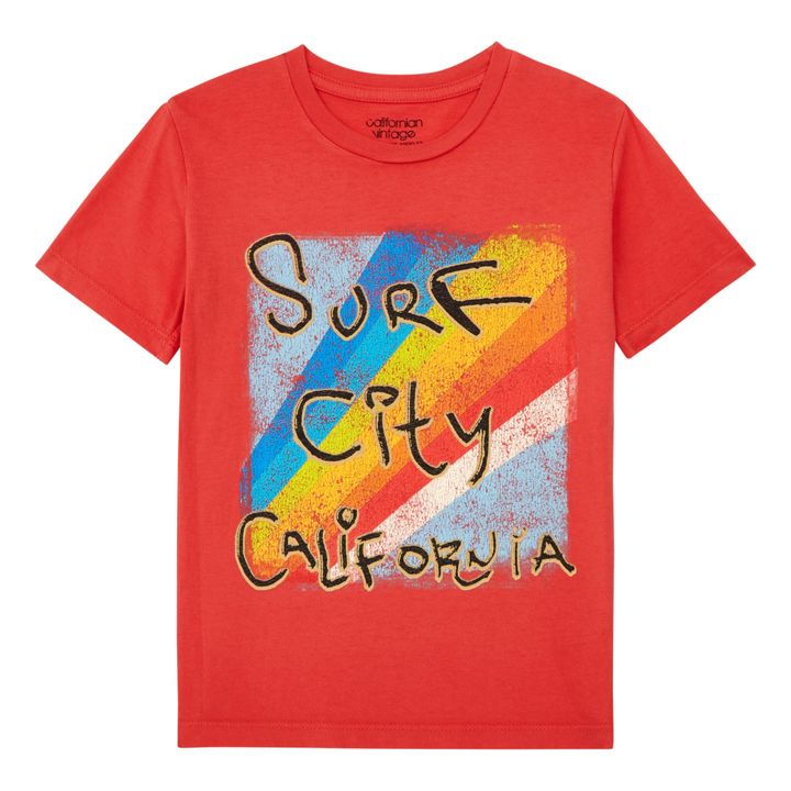 T-Shirt Spray Surf | Rot- Produktbild Nr. 0