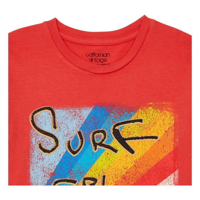 T-Shirt, modello: Spray Surf | Rosso