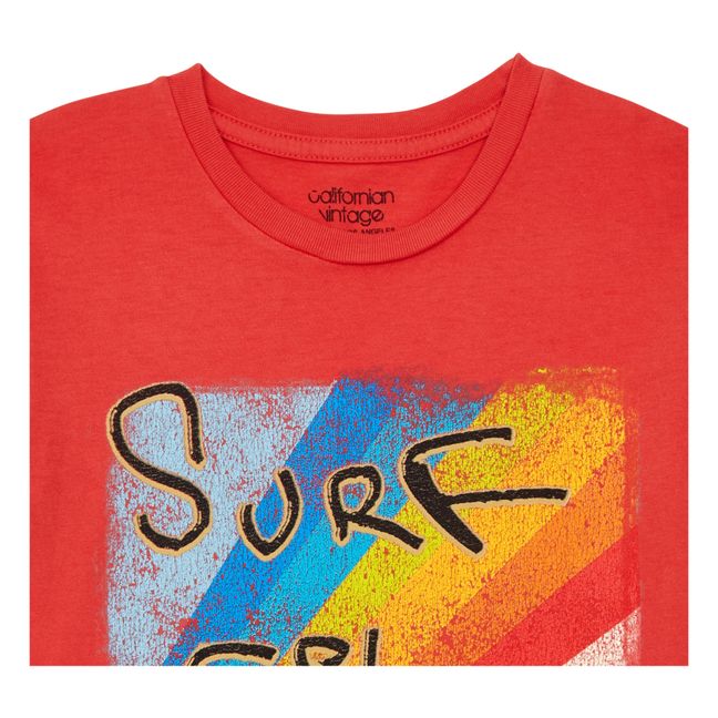 T-shirt Spray Surf | Rouge