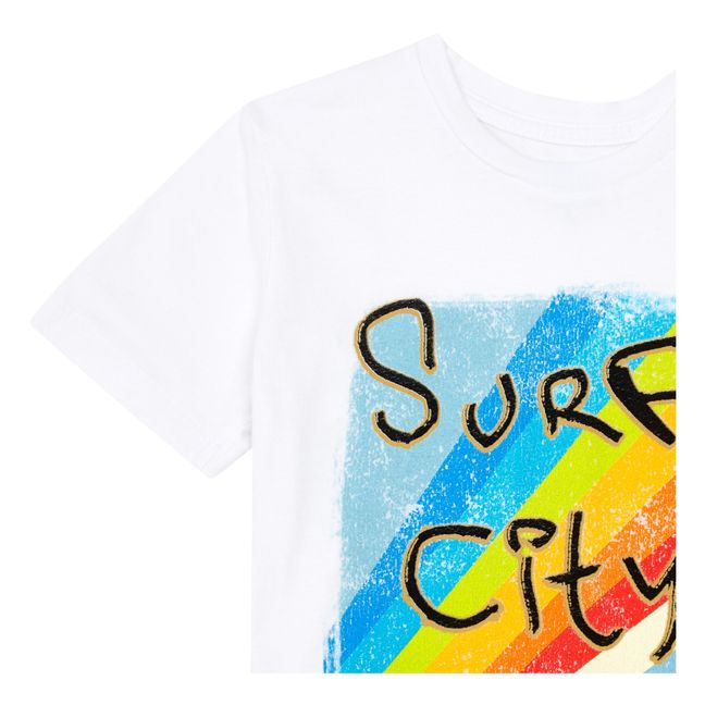 Spray Surf T-shirt | Bianco