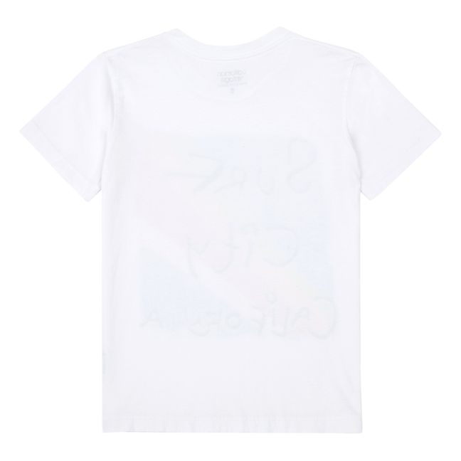 T-Shirt, modello: Spray Surf | Bianco